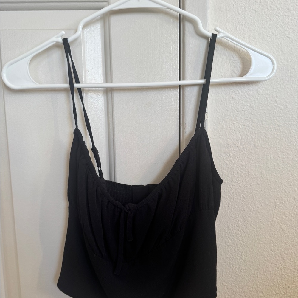 Sunday Black Camisole Top